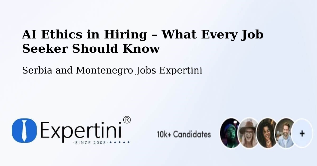 AI Ethics in Recruitment & Hiring – Perth - Perth, Serbia and Montenegro Jobs Expertini