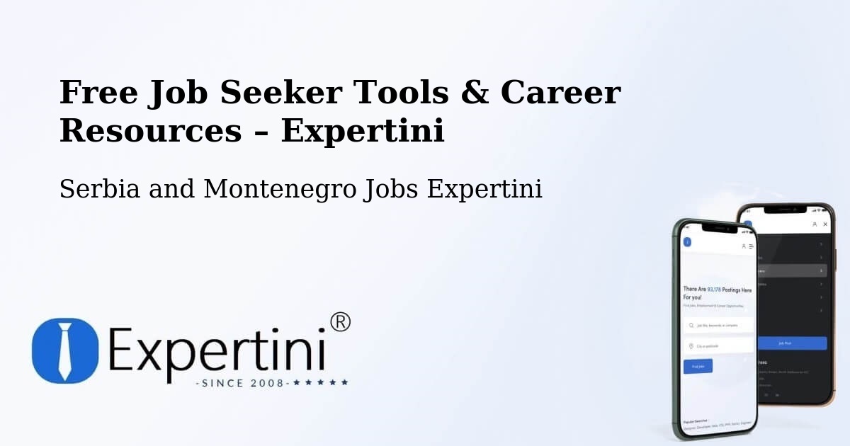 Free Job Seeker Tools & Career Resources – Perth - Perth, Serbia and Montenegro Jobs Expertini