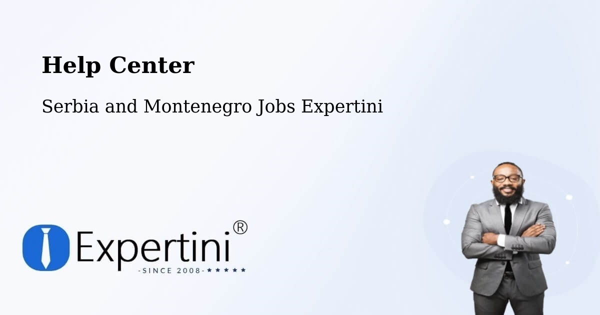 Help Center – Perth - Serbia and Montenegro Jobs Expertini