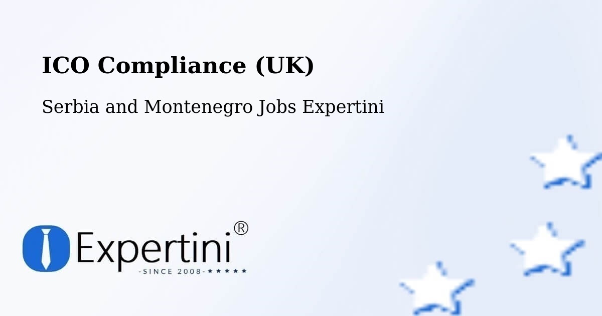 UK Data Protection & ICO Compliance – Perth - Serbia and Montenegro Jobs Expertini