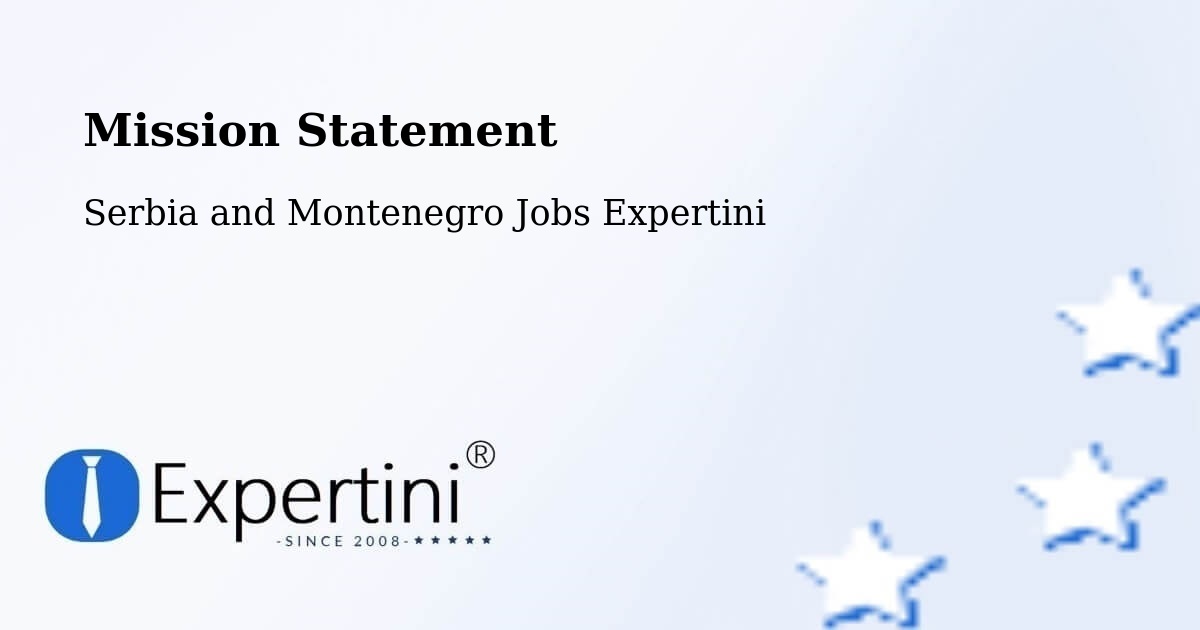 Corporate Mission – Perth - Serbia and Montenegro Jobs Expertini