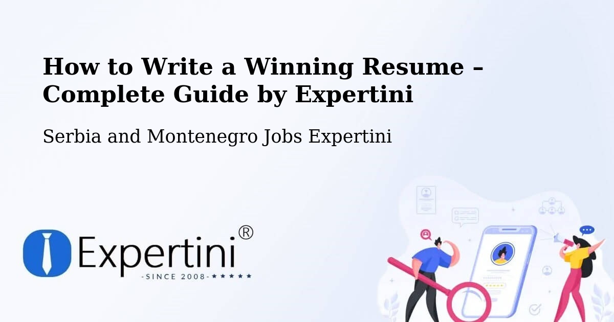Resume Writing Guide for Job Seekers – Perth - Perth, Serbia and Montenegro Jobs Expertini