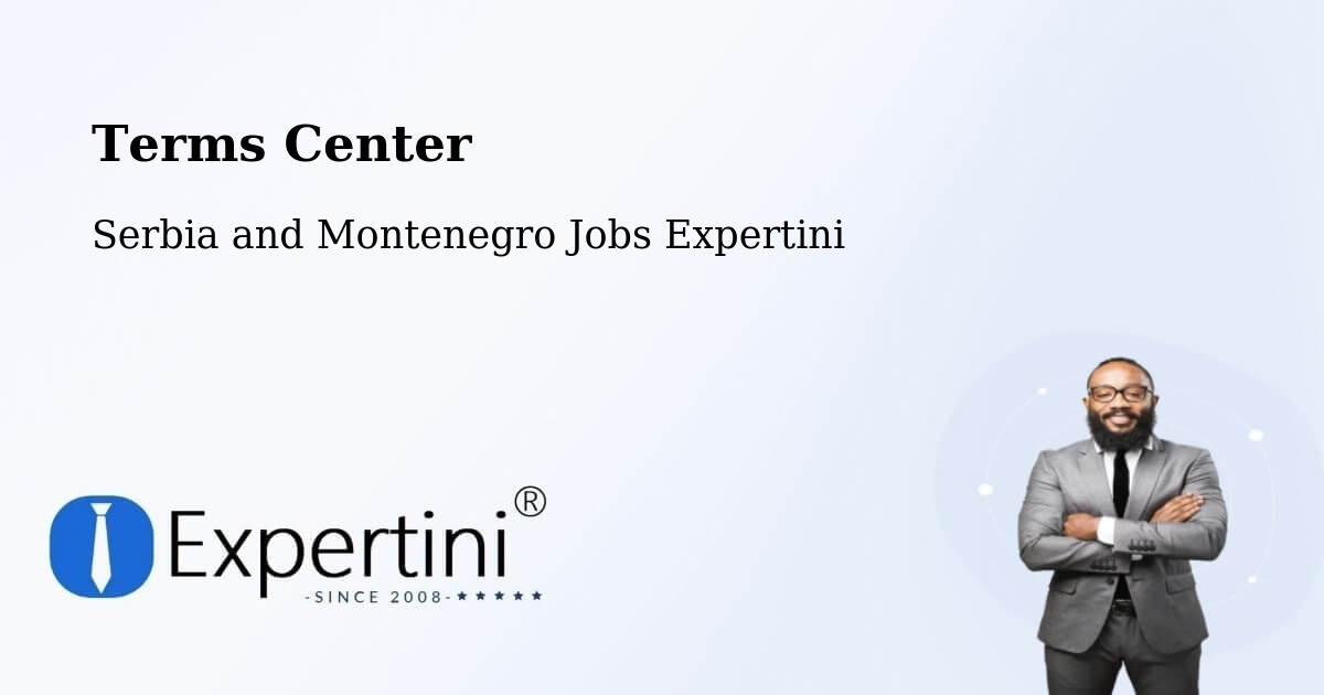 Terms of Service – Perth - Serbia and Montenegro Jobs Expertini